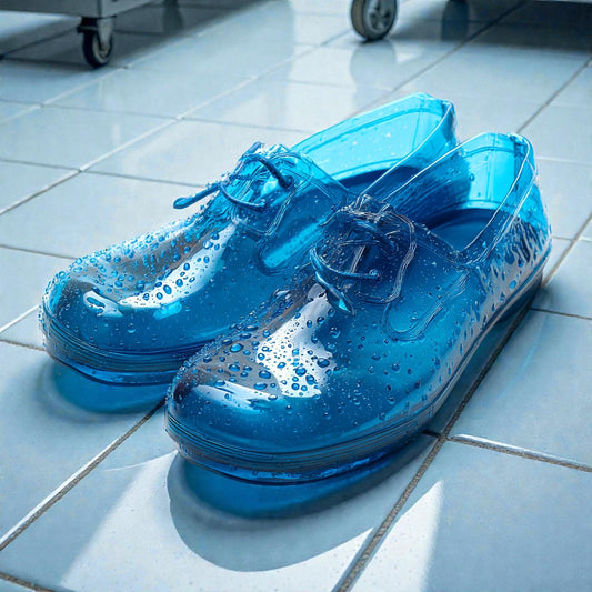 Jyntx Waterproof Heavy-Duty PE Shoe Covers