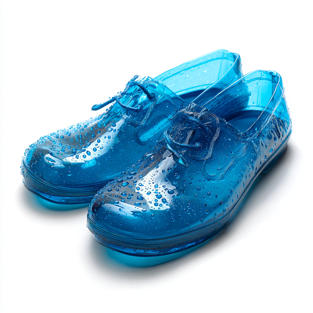 Jyntx Waterproof Heavy-Duty PE Shoe Covers